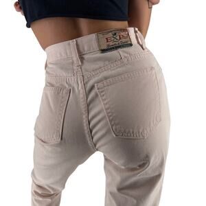90s EXP Express pale pink jeans 1990s vintage